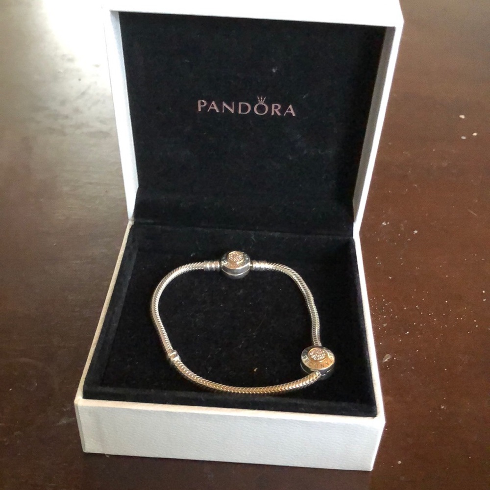 Pandora bracelet with clasp